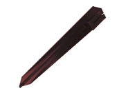 Fence Posts & Accessories: Metal Post Support Spike Brown 75 x 75 x 750mm