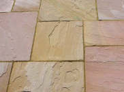 Natural Stone Paving / Indian Sandstone Paving Packs: Modak 10.2mtr2 natural stone paving pack