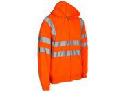 Safety Wear: Hi Vis Orange Safety Hoody 