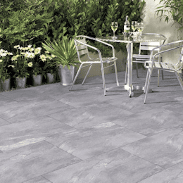 MERCURY GREY PORCELAIN PAVING TILE