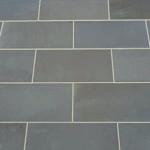 Linear natural stone paving: linear natural grey natural stone paving pack