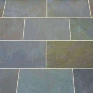 Linear natural stone paving: linear moss natural stone paving pack